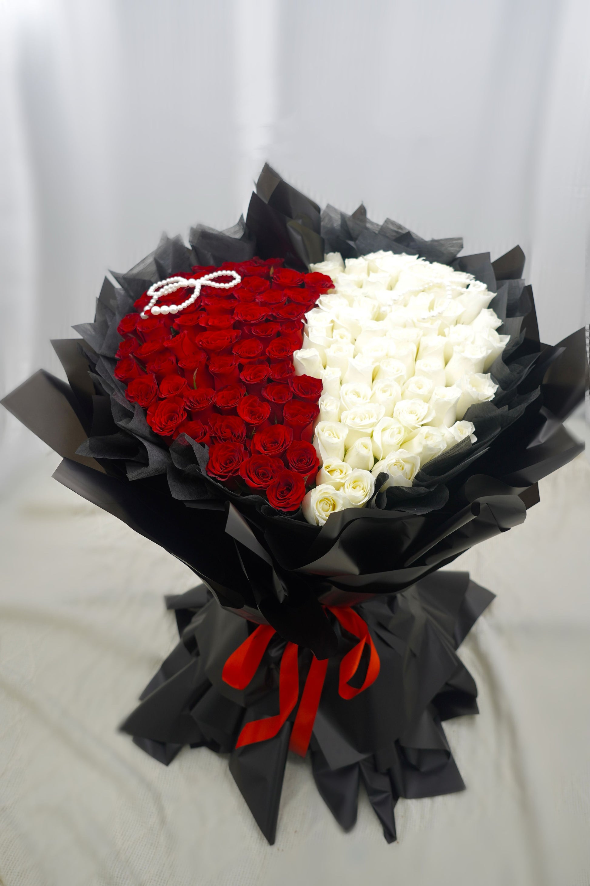 Volcanoes In Iceland | Red And White Double Roses