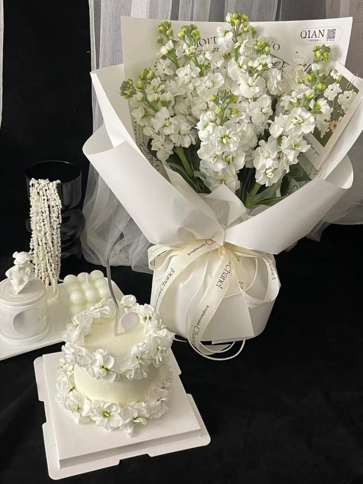 Listen To The Wind | Flowers And Cake