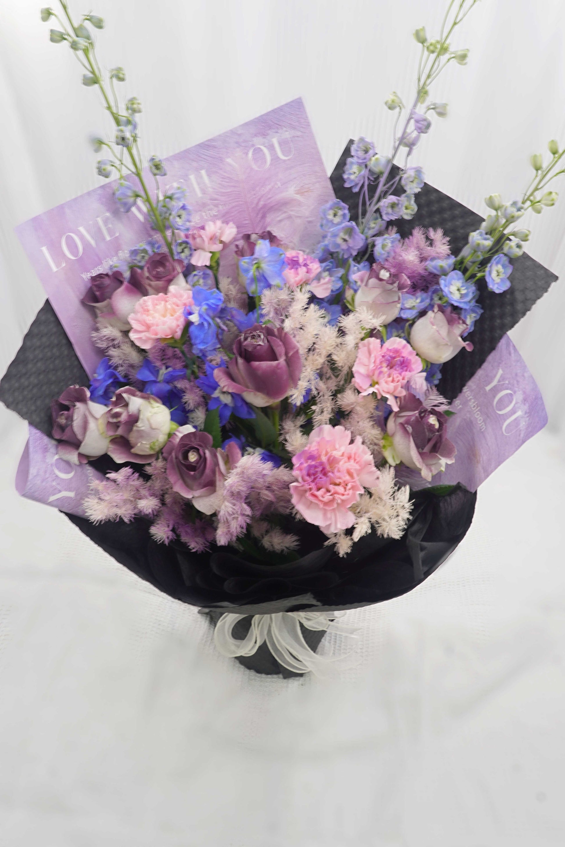 Romantic and free | Purple bouquet