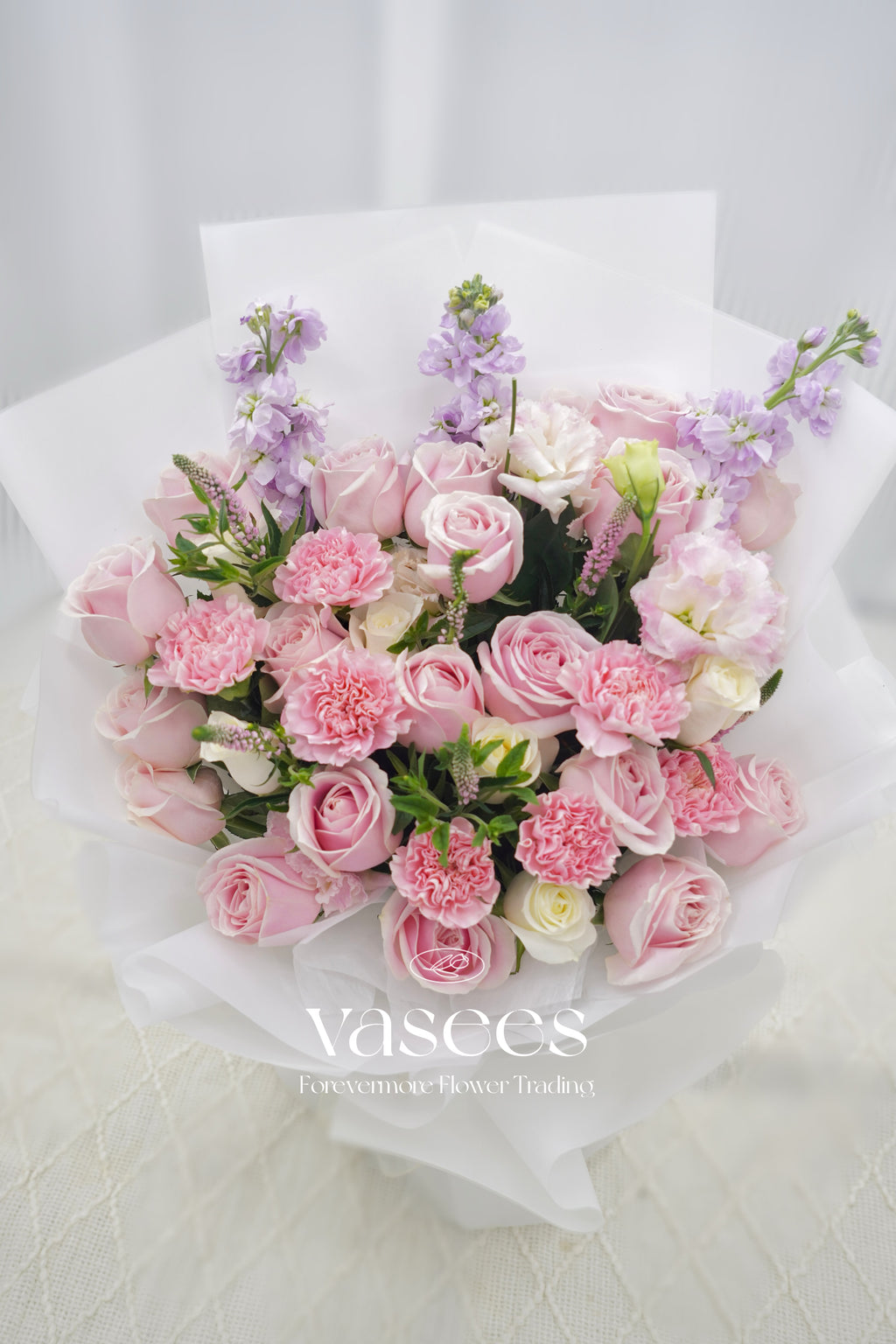 Song Of Spring | Rose Carnation Mixed Bouquet