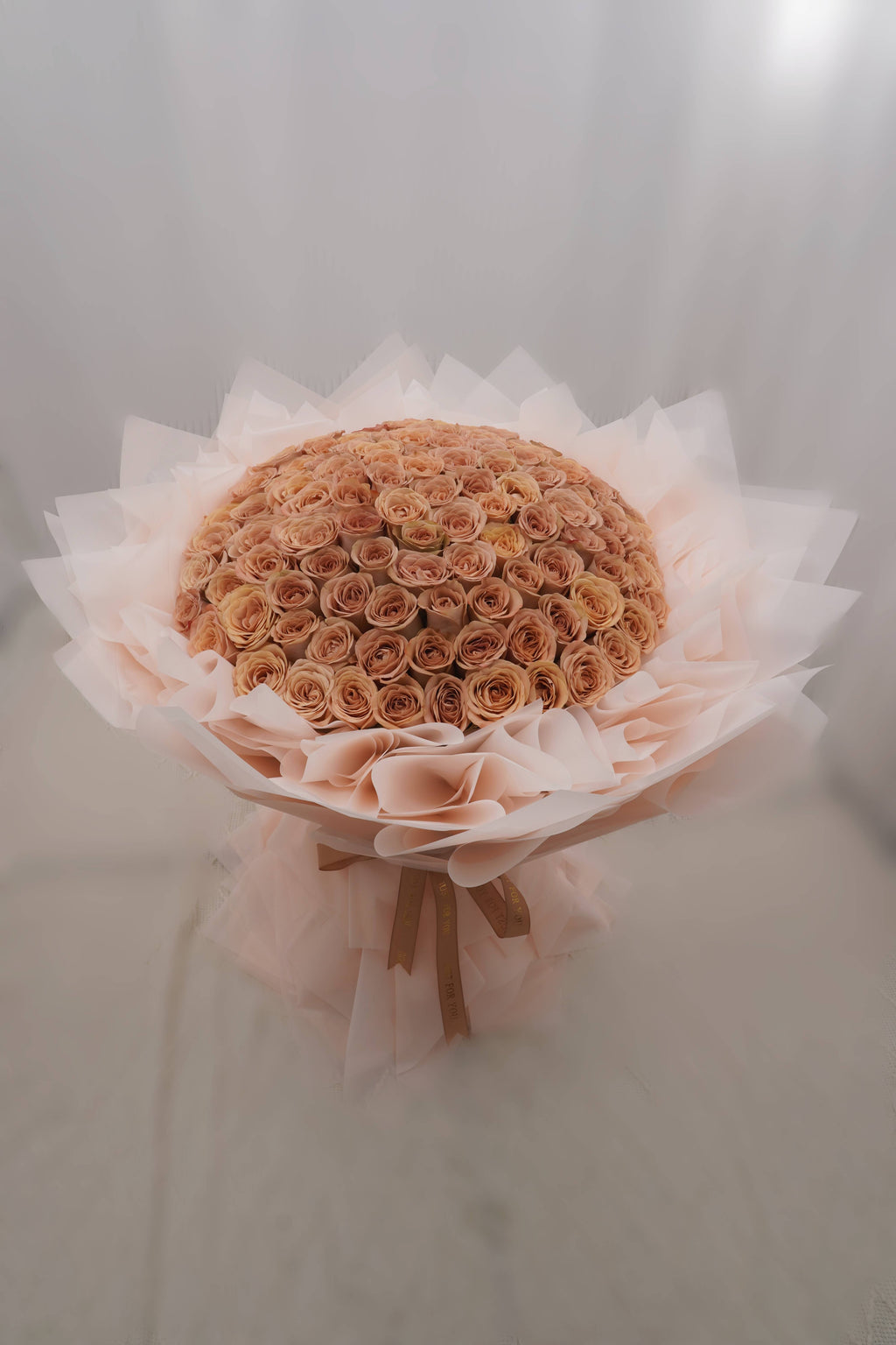 Sweetheart Cappuccino | 100 Cappuccino Roses