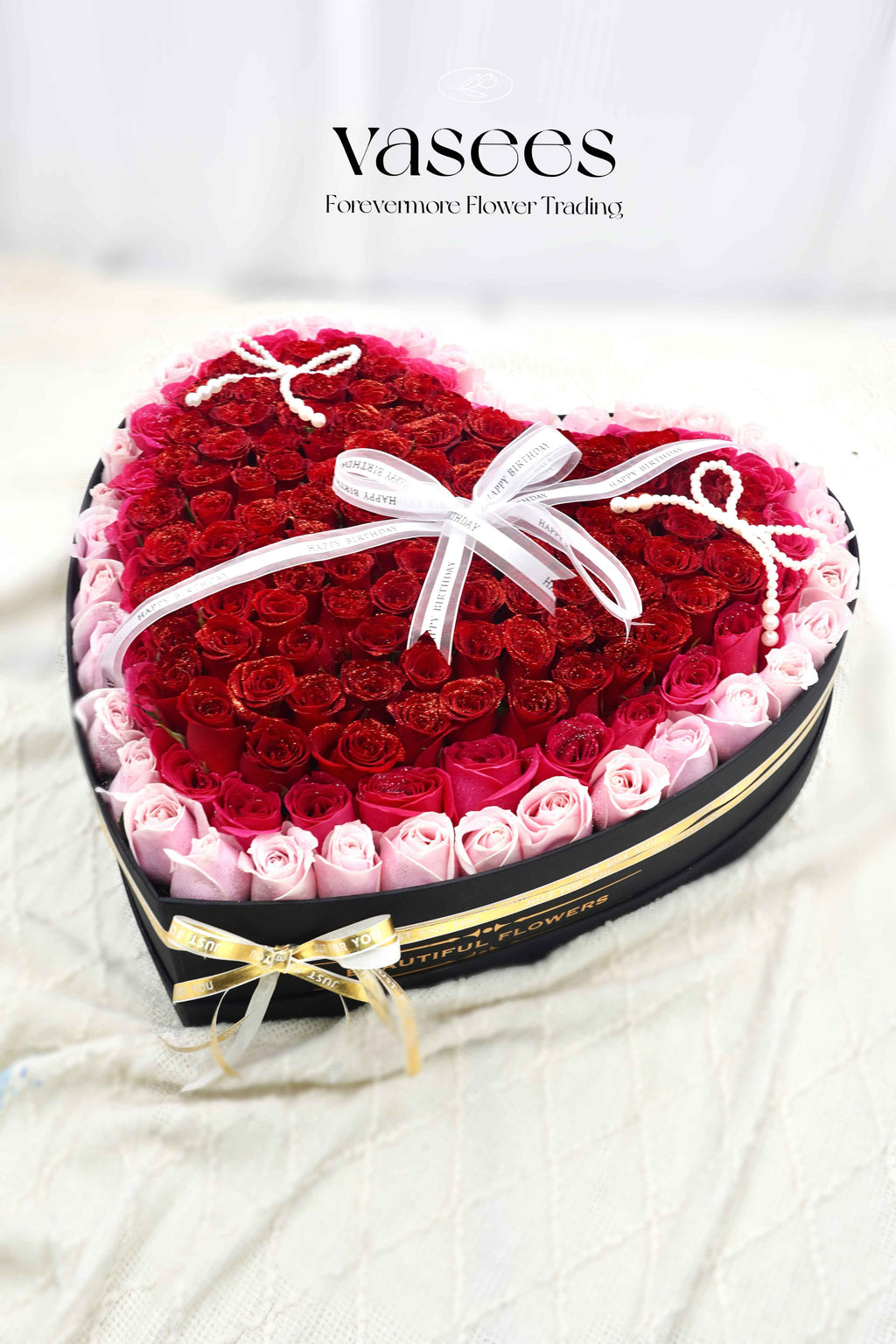 Mixedroses Heart Box