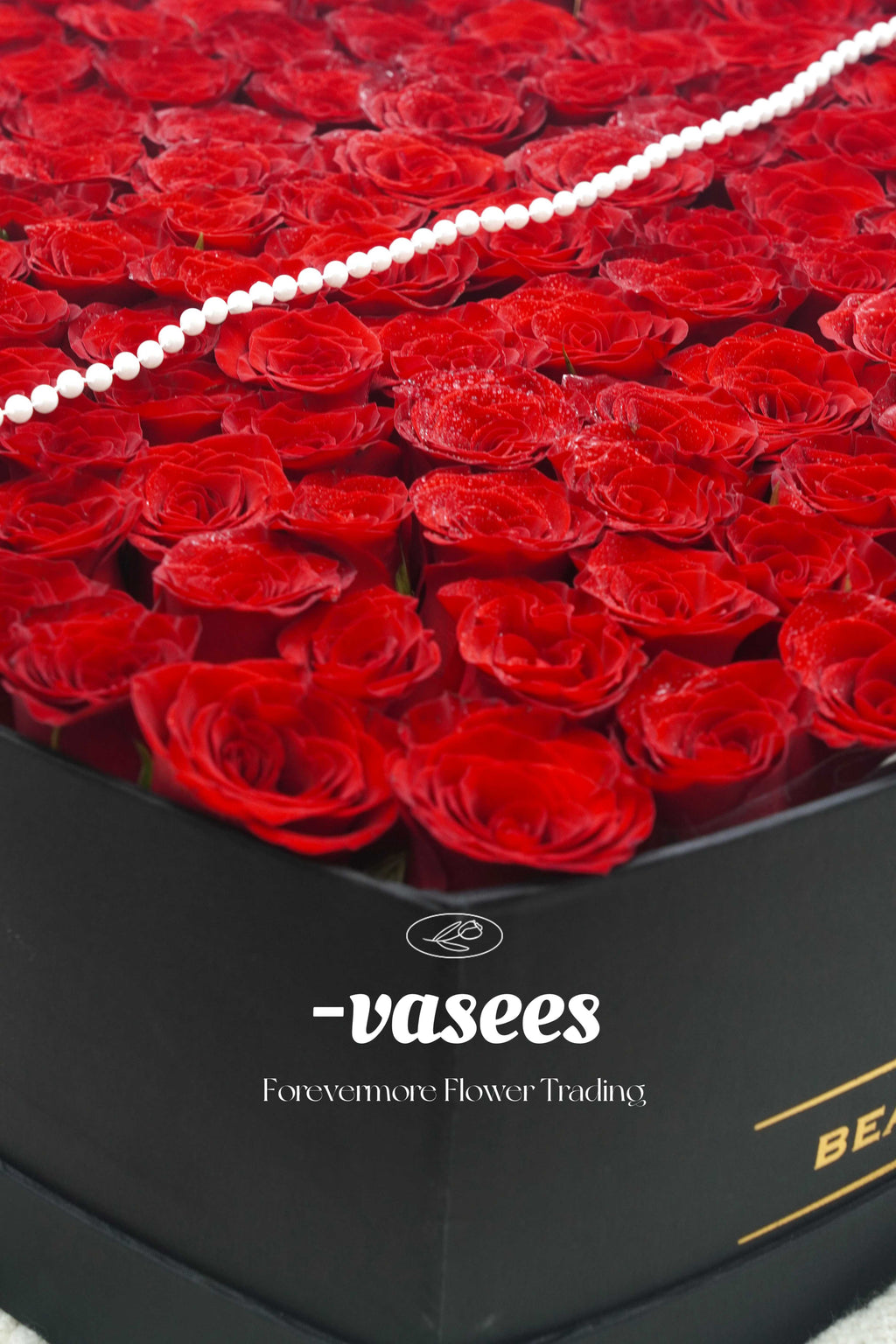 Premium Red Roses Heart Box