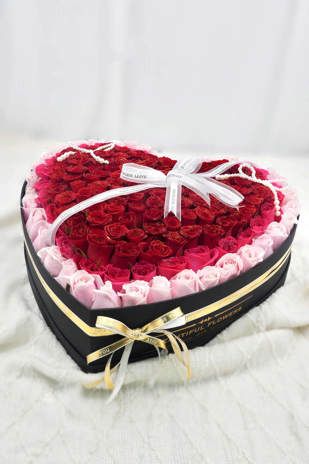 Mixedroses Heart Box