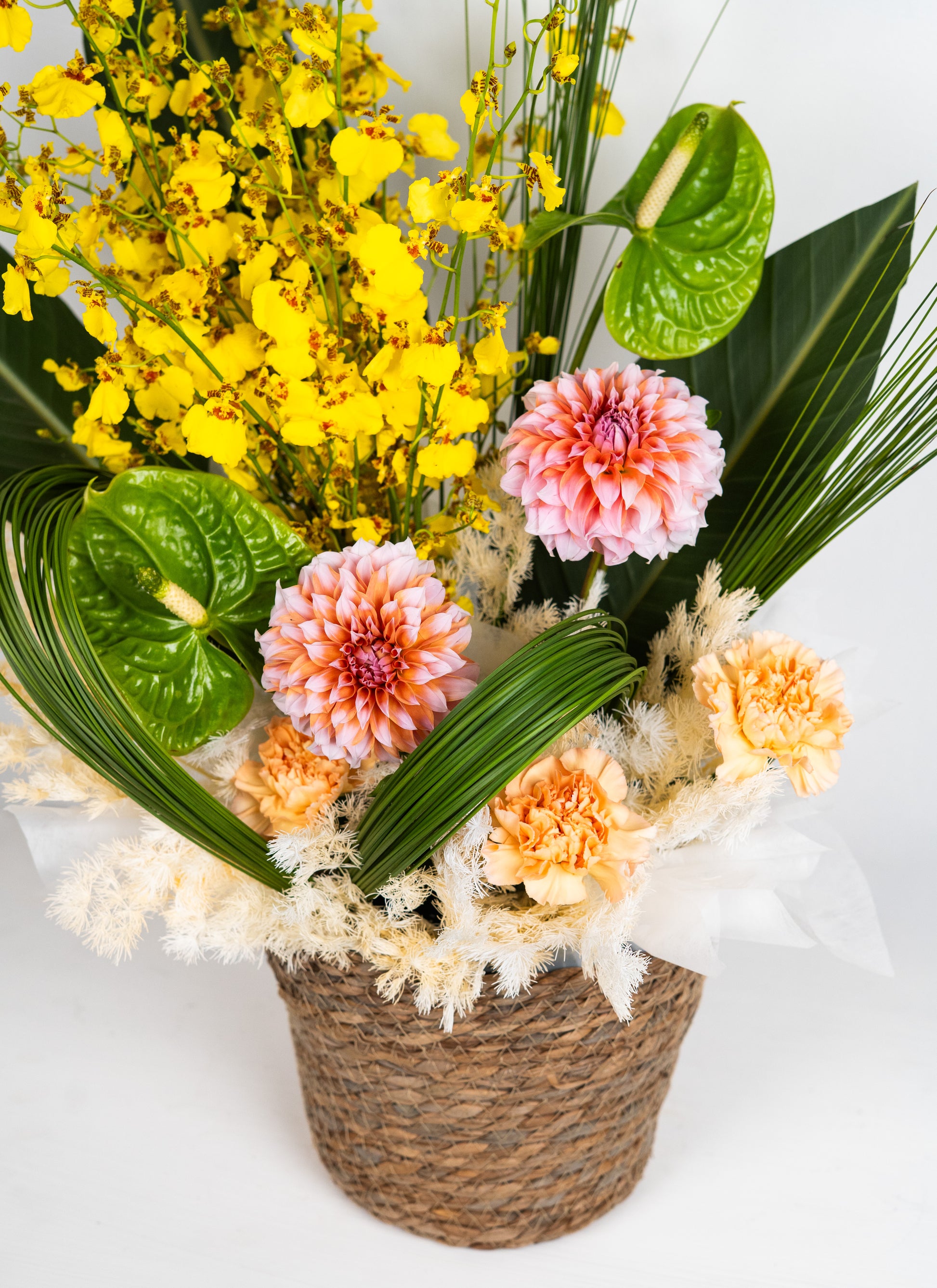 Tropical Sunset Basket