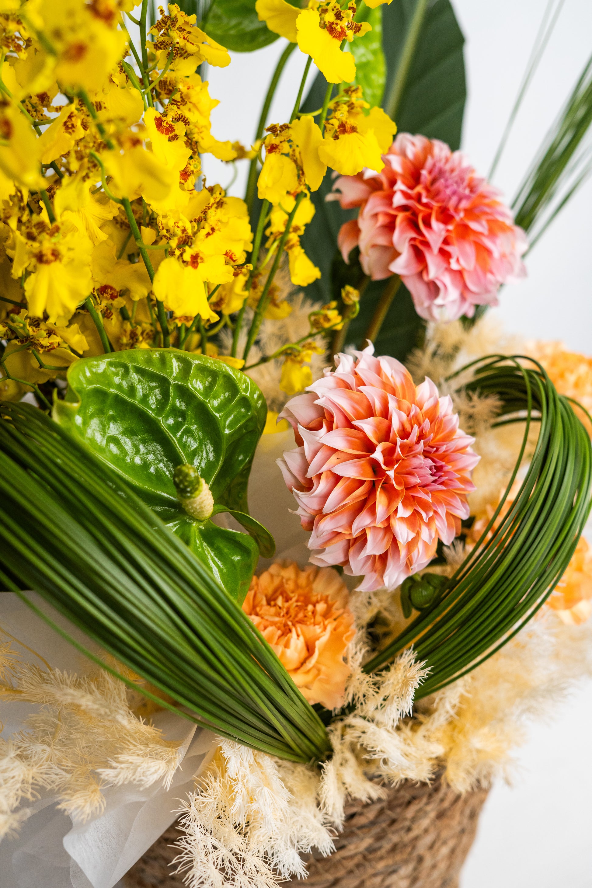 Tropical Sunset Basket