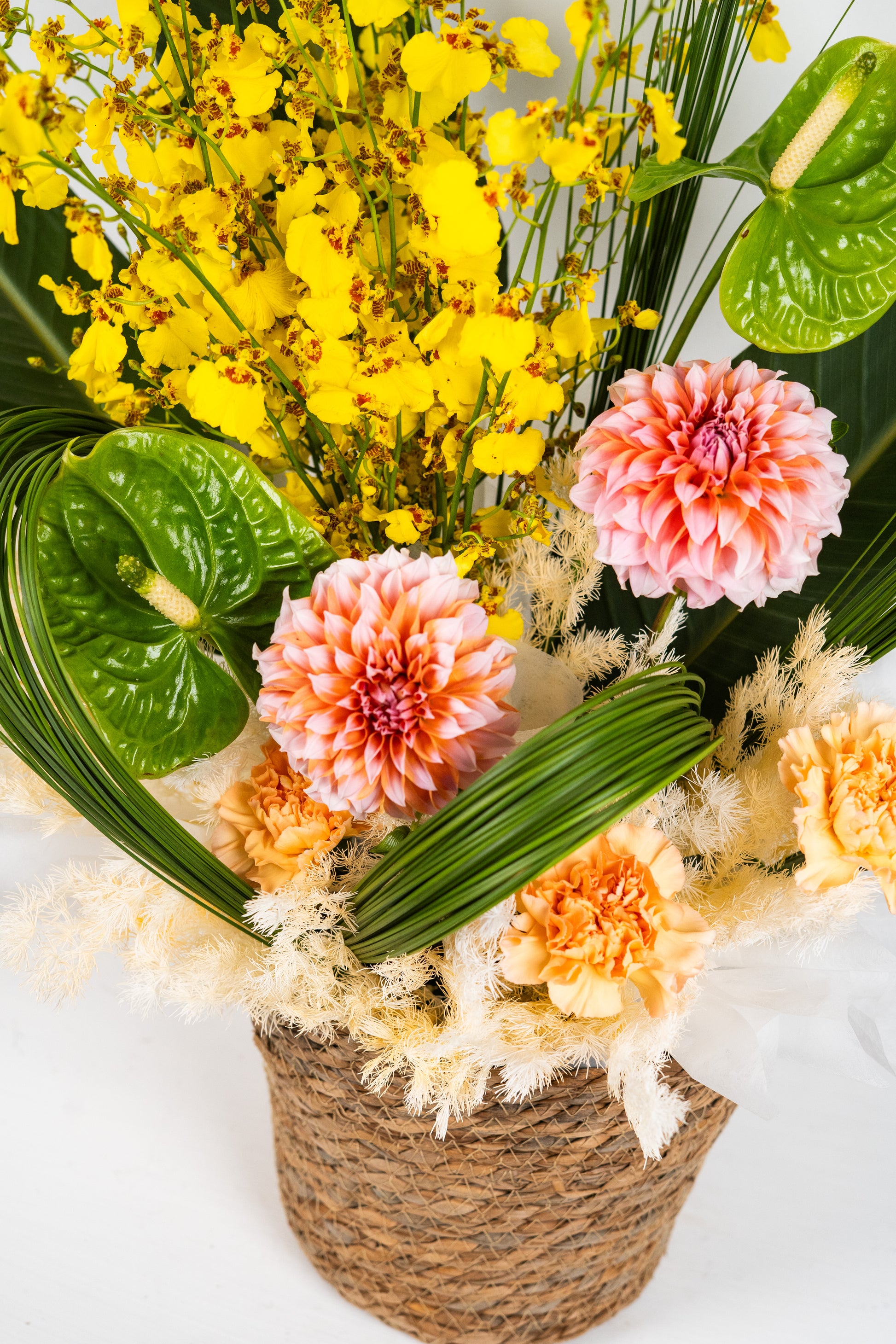 Tropical Sunset Basket