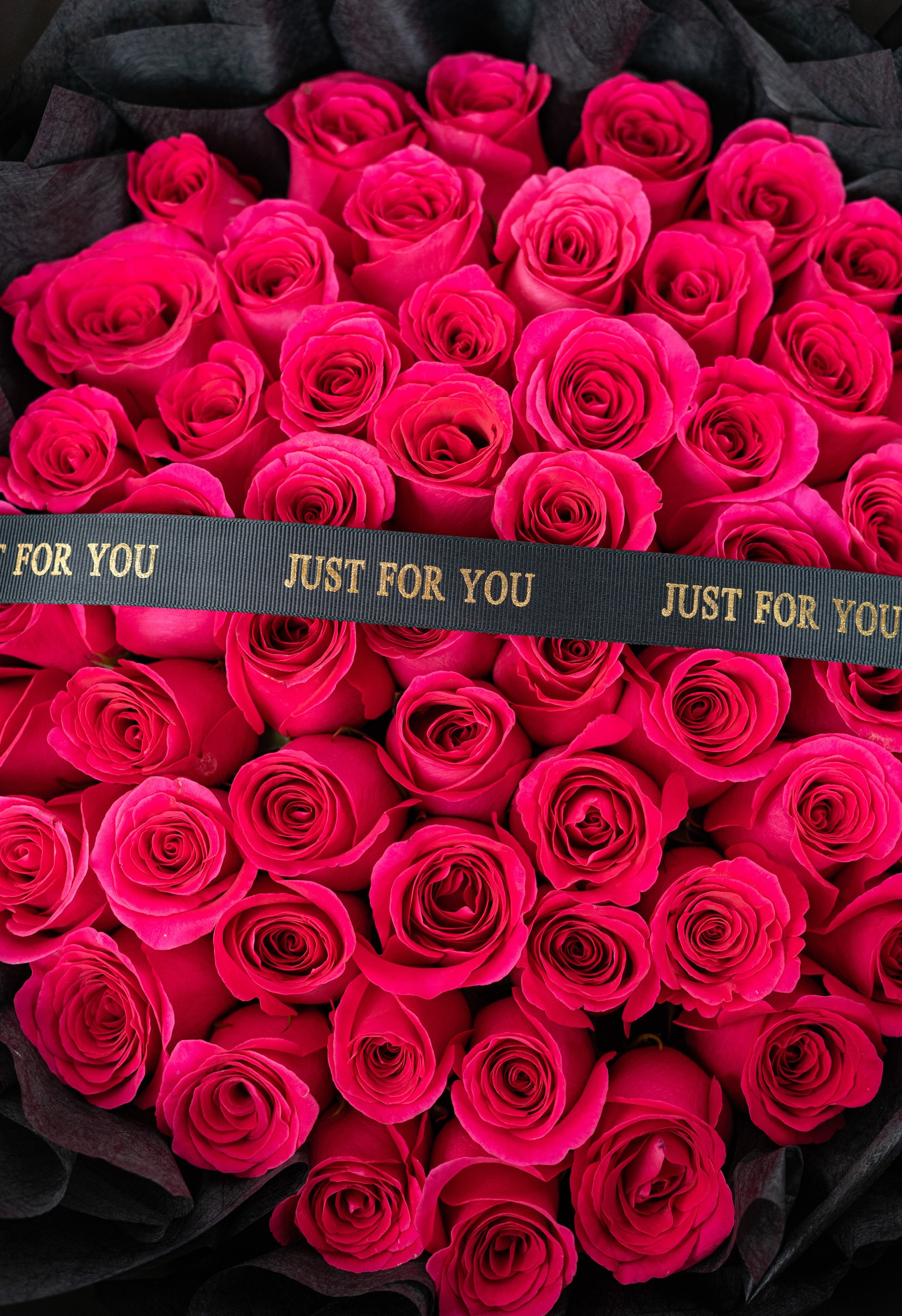 51 Pink floyd Roses bouquet