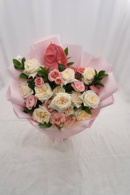 Bubble of Flowers | Mixed Rose Bouquet