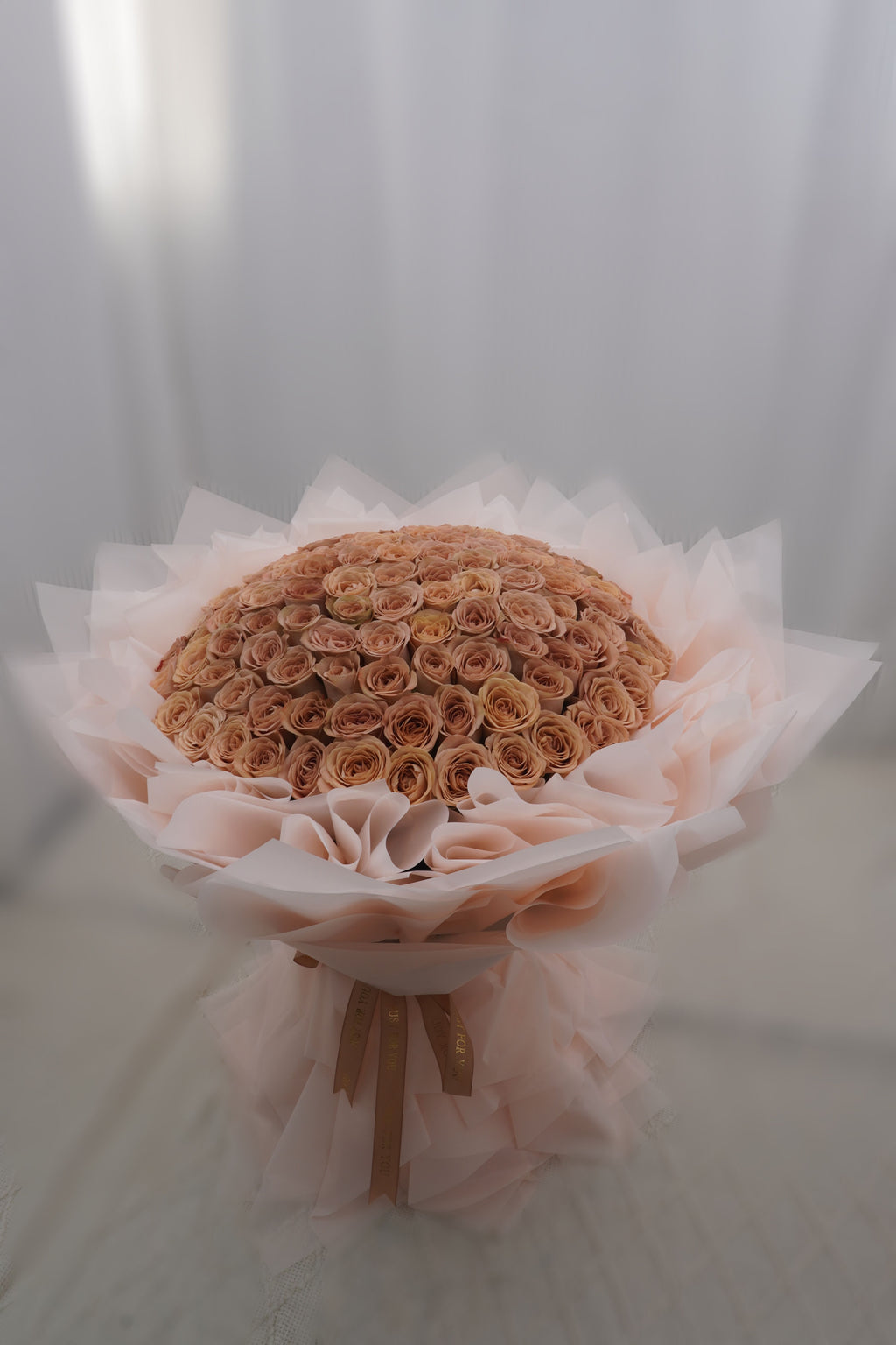 Sweetheart Cappuccino | 100 Cappuccino Roses