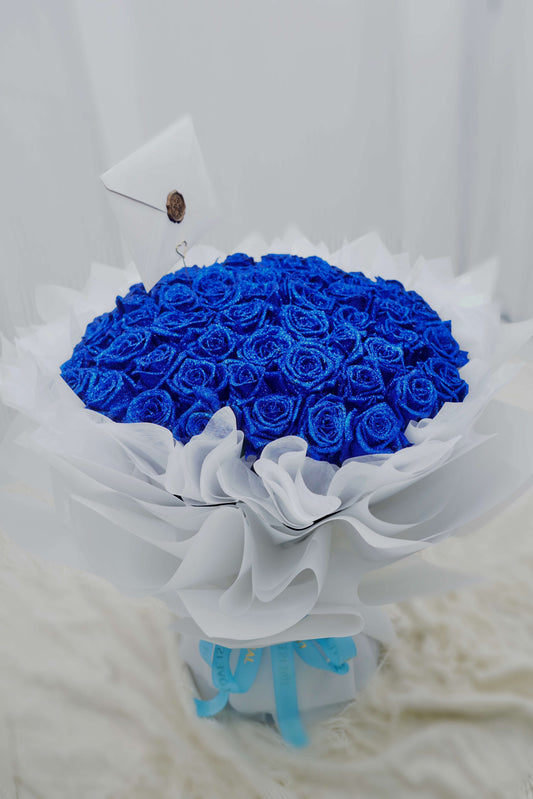 Dark Blue | 51 Blue Roses