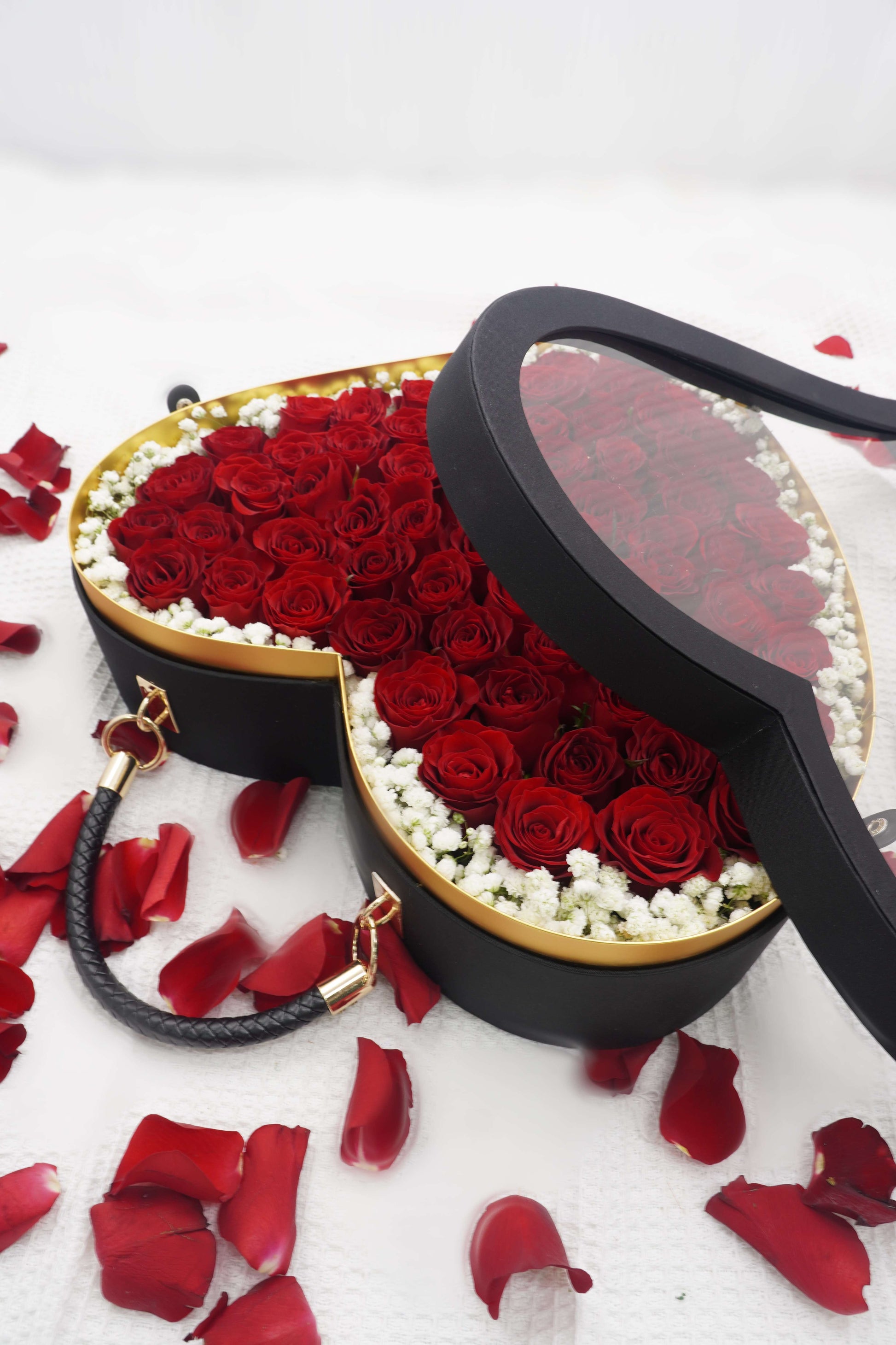 High-End Portable Rose Gift Box
