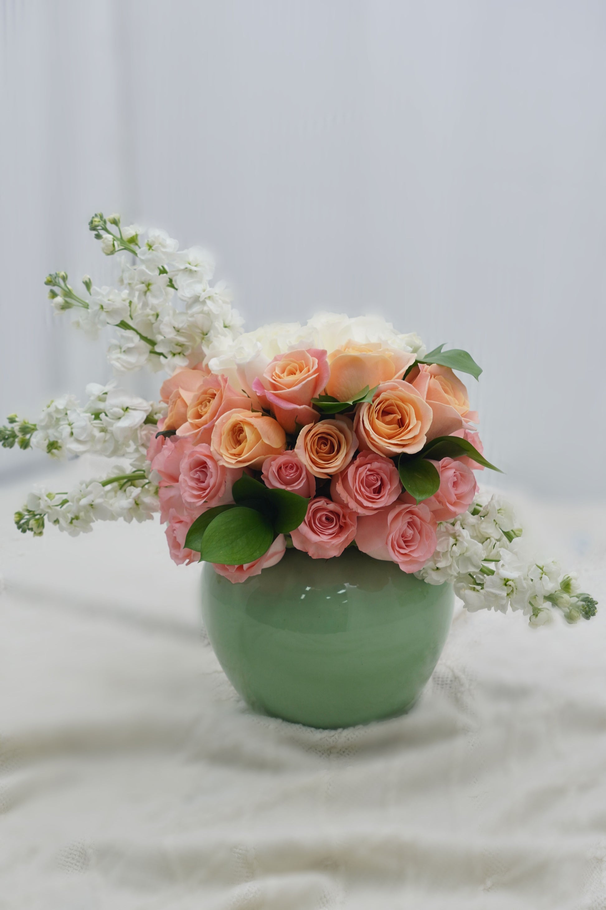 Greenery and Flowers | Vase Bouquet