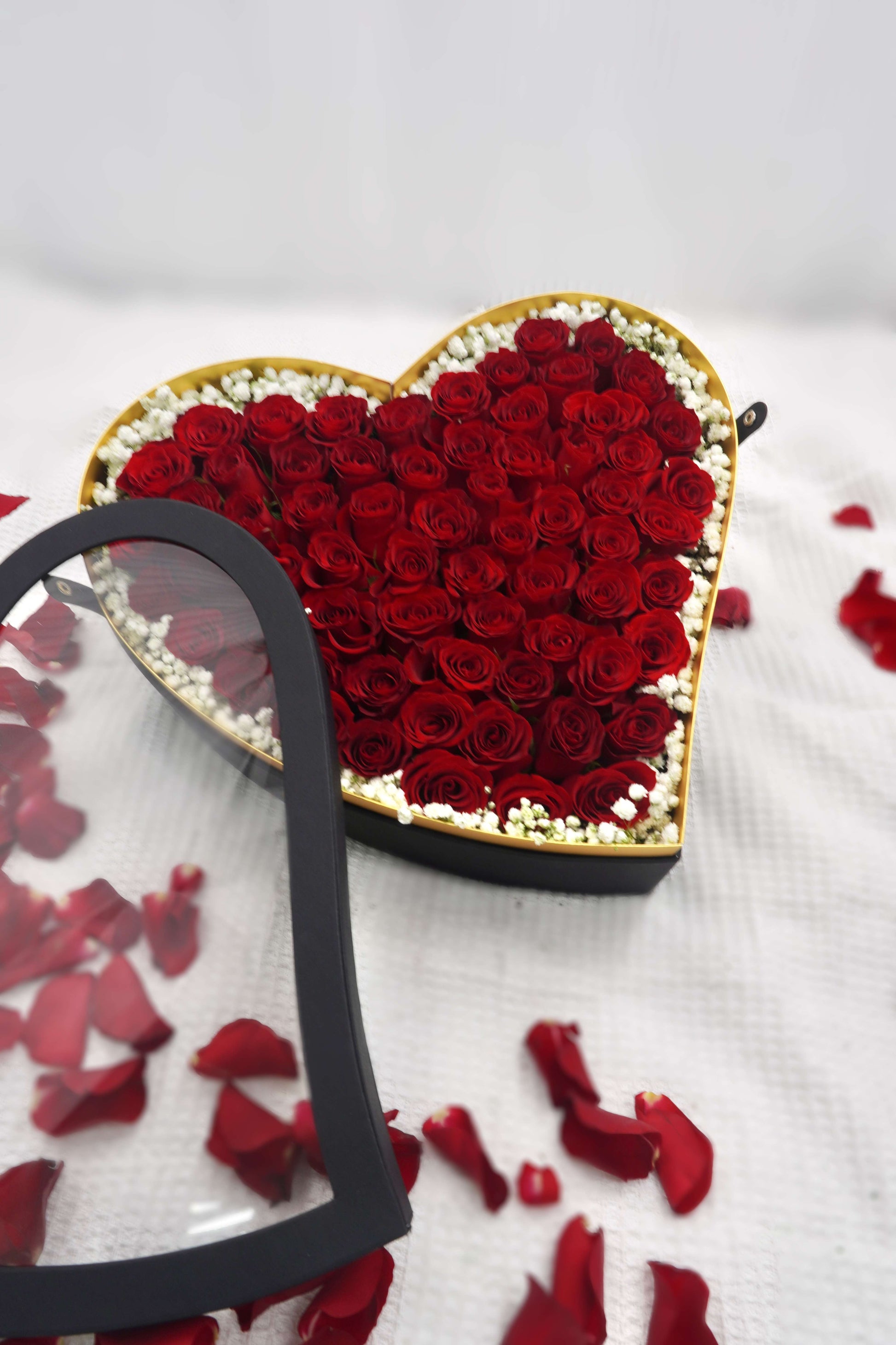High-End Portable Rose Gift Box