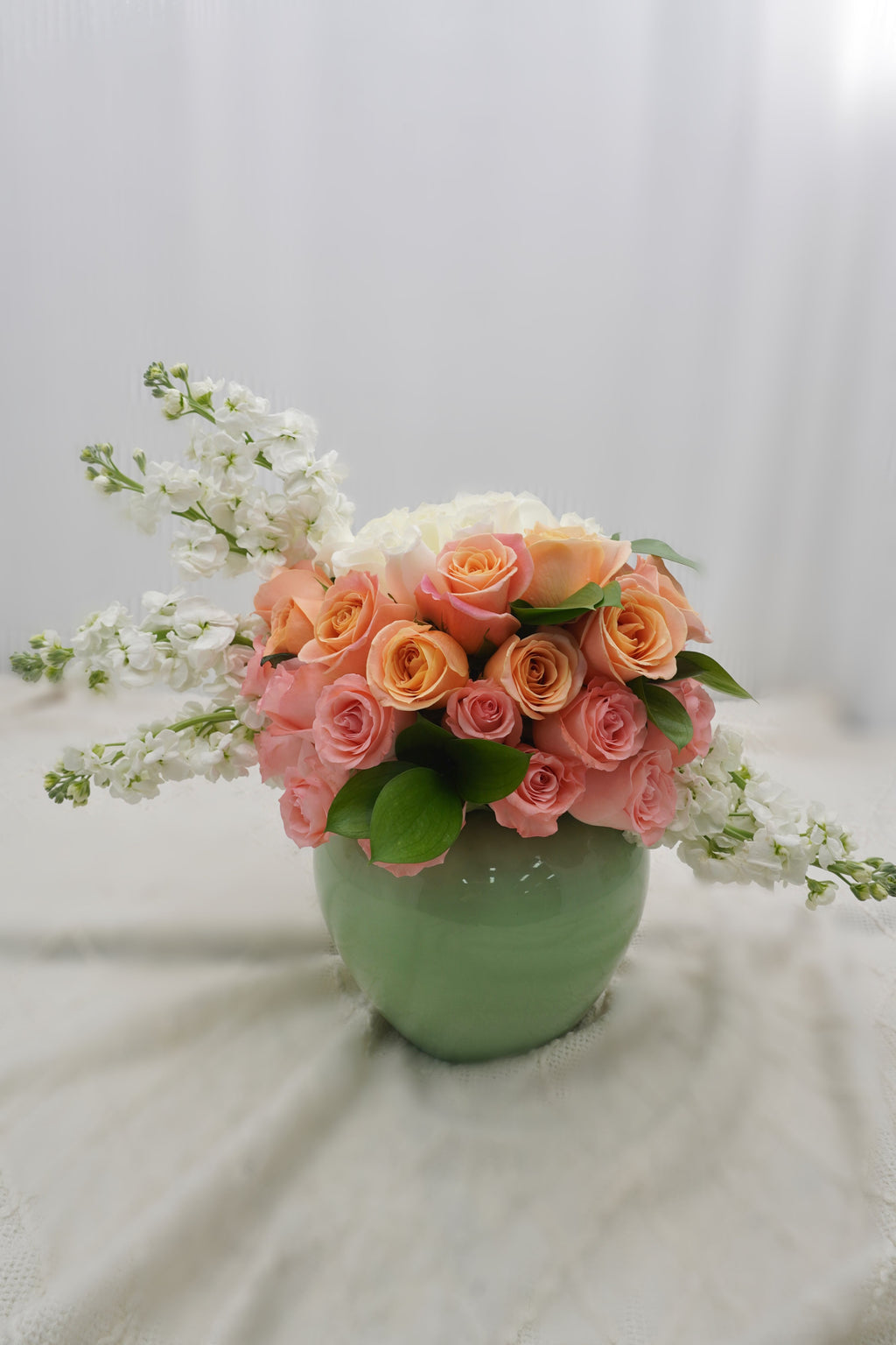 Greenery and Flowers | Vase Bouquet