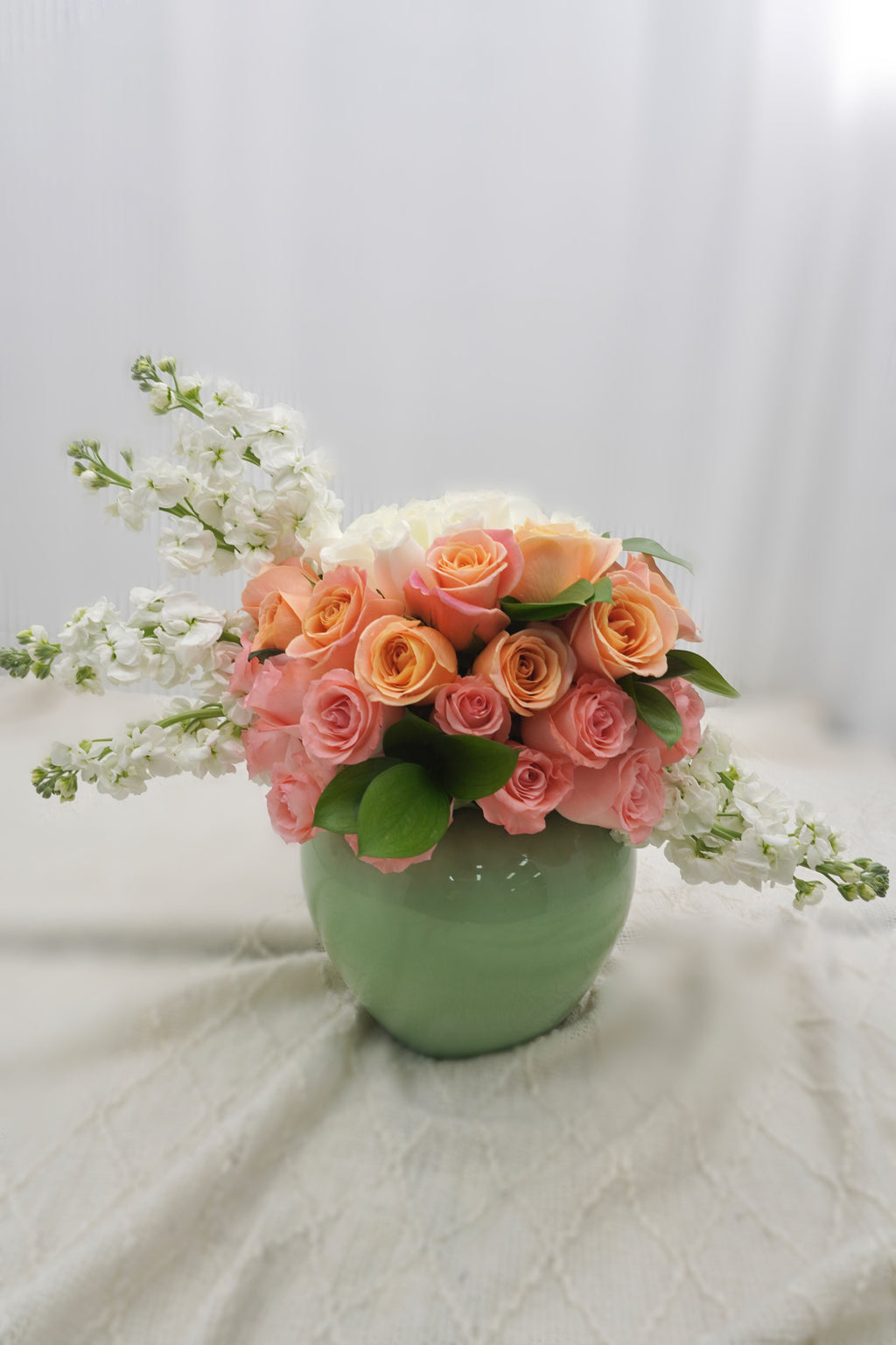 Greenery and Flowers | Vase Bouquet