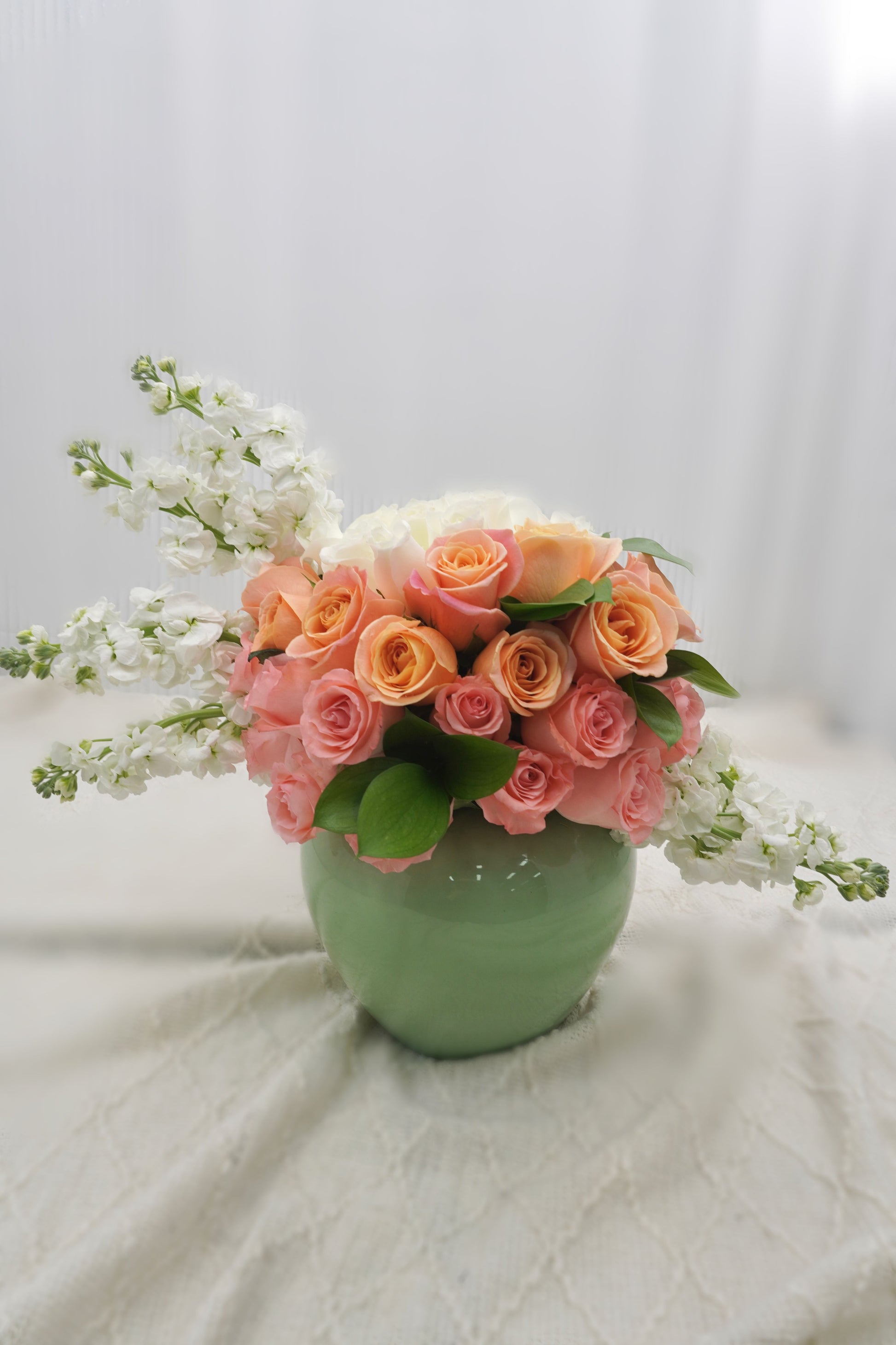 Greenery and Flowers | Vase Bouquet