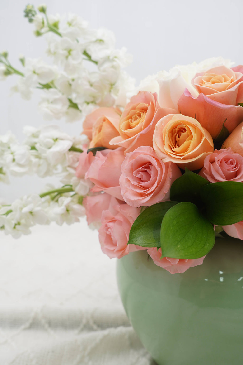 Greenery and Flowers | Vase Bouquet