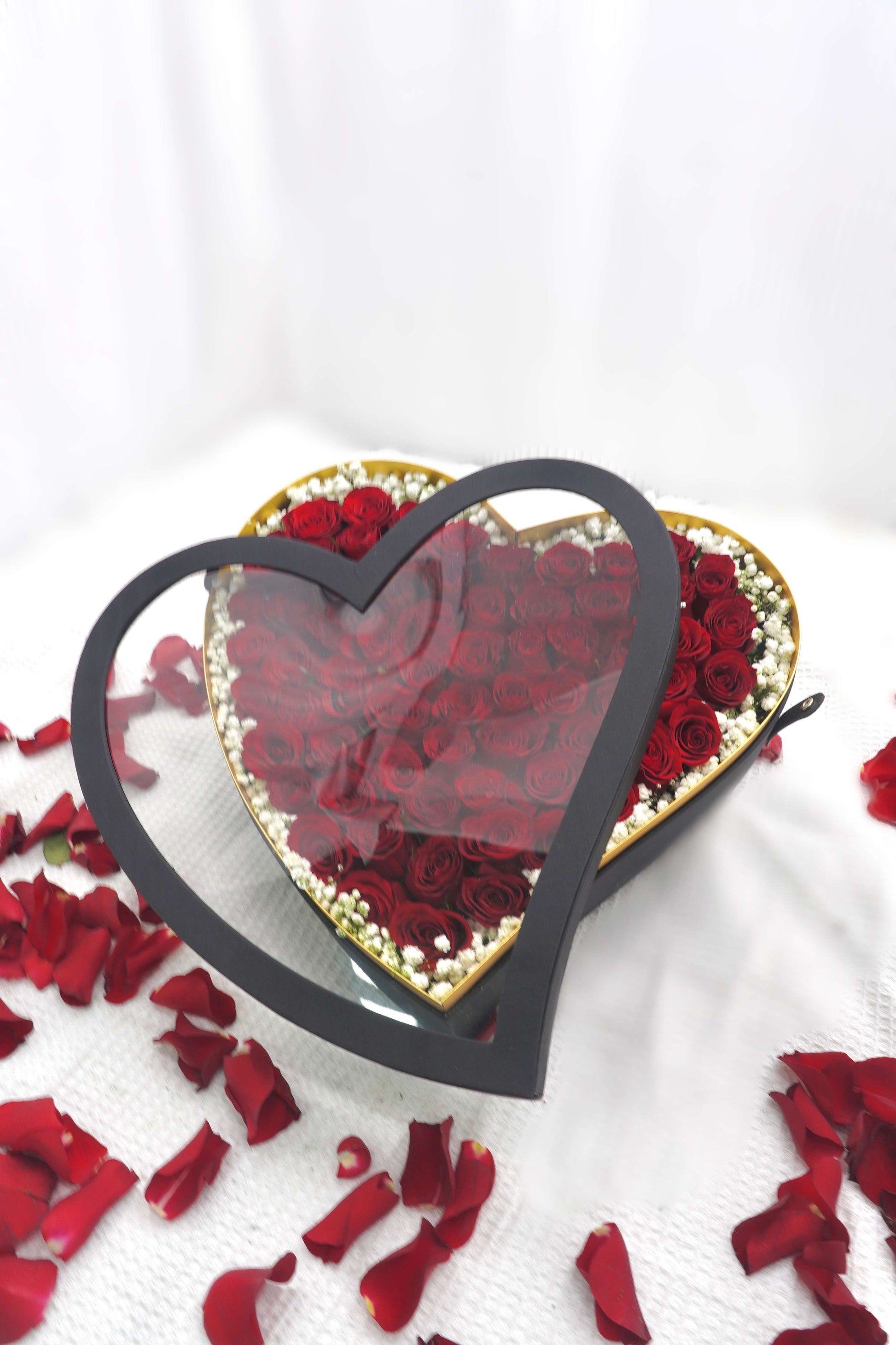 High-End Portable Rose Gift Box
