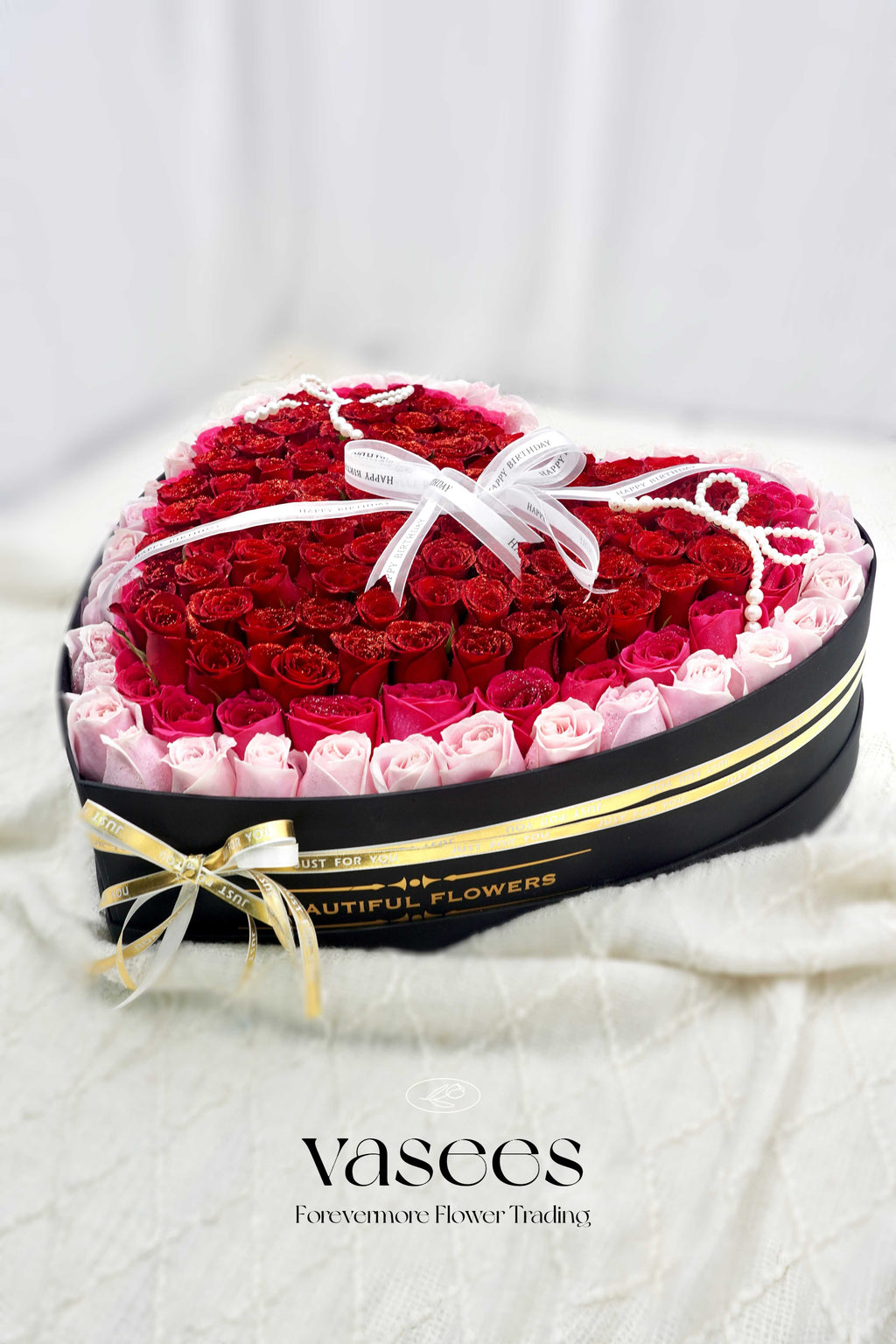 Mixedroses Heart Box