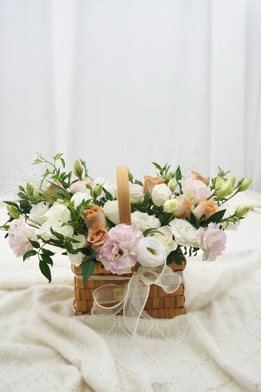 Pastoral Poetry | Mixed Bouquet Flower Basket