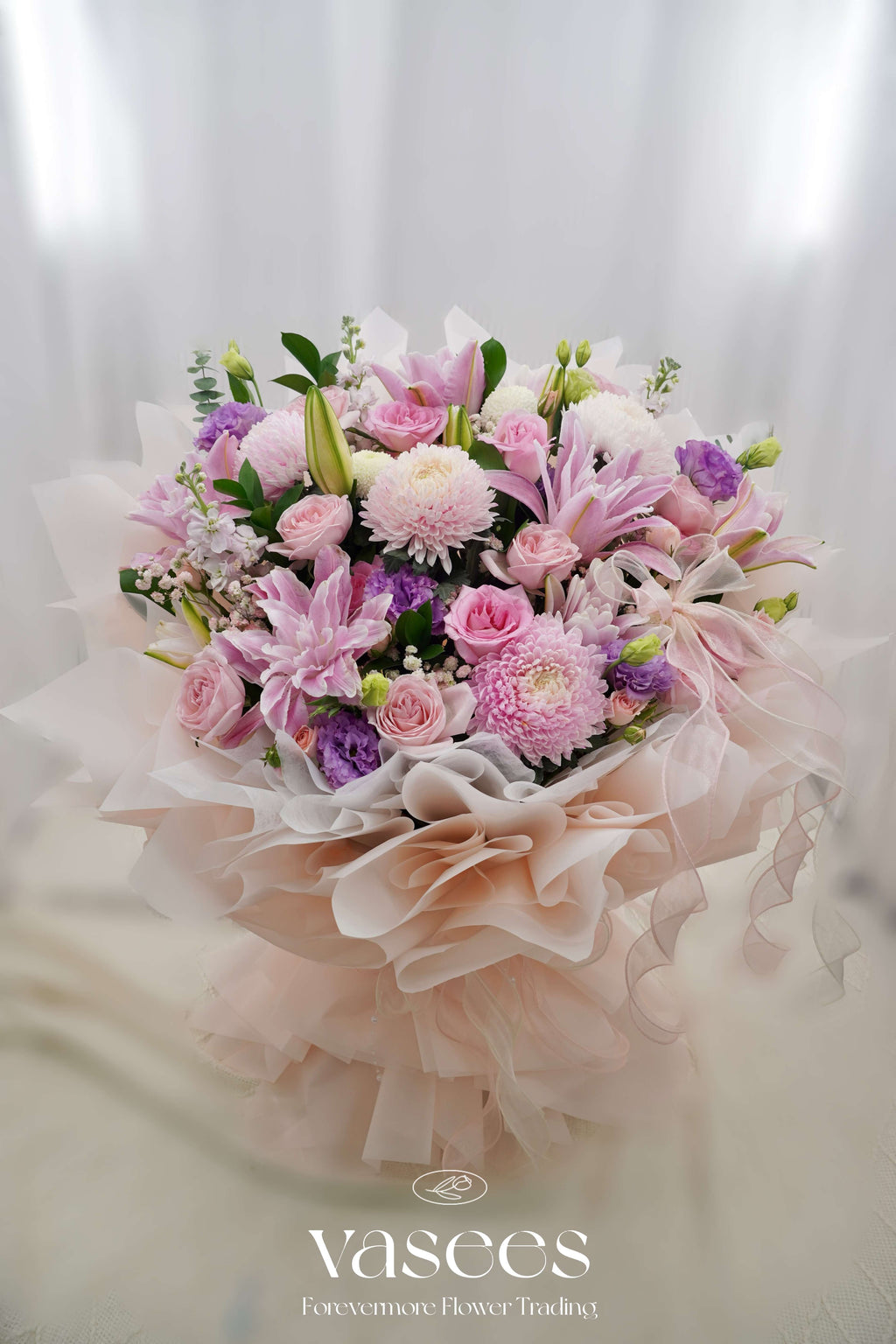 The Wonderful Wizard Of Oz | Rose Lily Chrysanthemum Mixed Bouquet