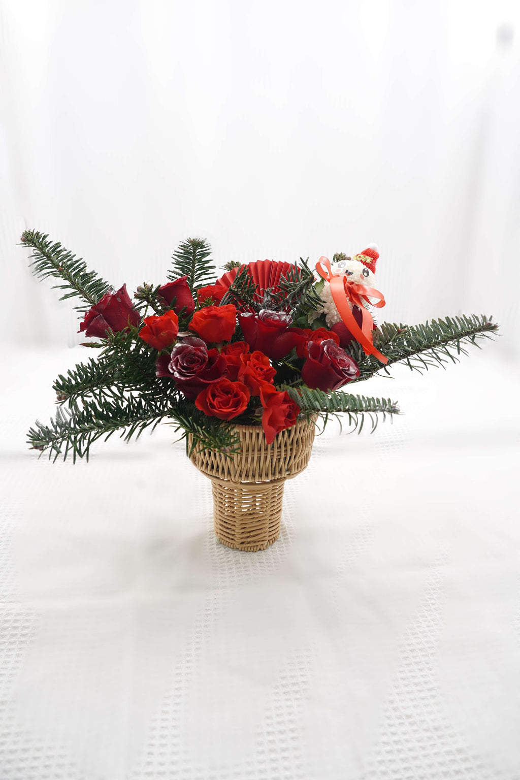 Christmas Ice Cream Bucket Bouquet